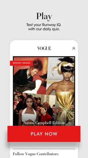 Vogue screenshot