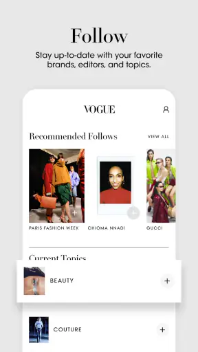Vogue screenshot