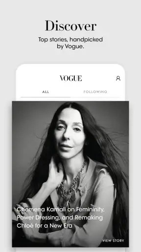 Vogue screenshot