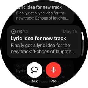 Voicenotes screenshot
