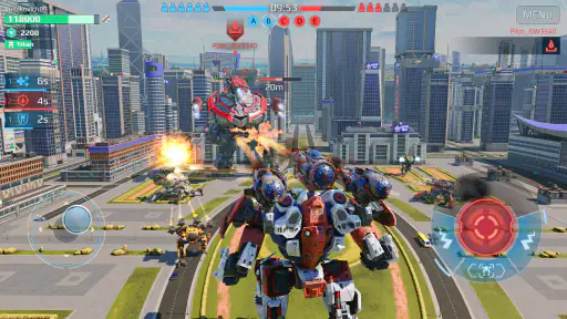 War Robots. 6대6 택티컬 멀티플레이어 전투 screenshot