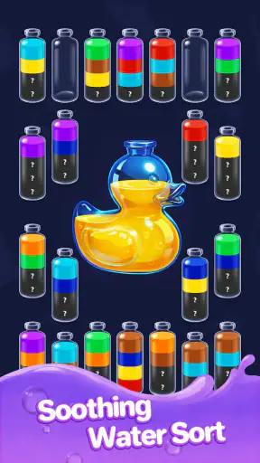 Water Jam Sort: 워터 분류, 병 게임 screenshot