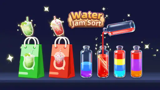 Water Jam Sort: 워터 분류, 병 게임 screenshot