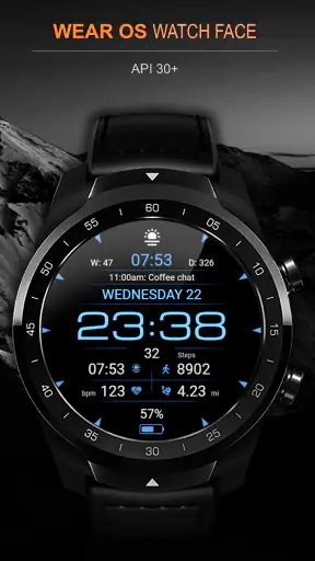 WFP 237 Digital watch face screenshot