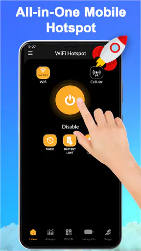 WIFI Analyzer - Mobile Hotspot screenshot