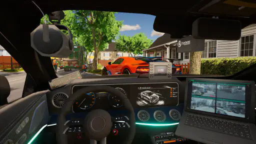 경찰 시뮬레이터 : 자동차 순찰 screenshot