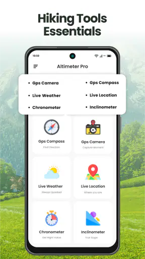 고도계: 기압계 나침반 screenshot