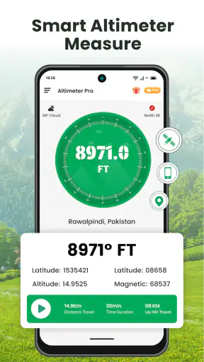 고도계: 기압계 나침반 screenshot