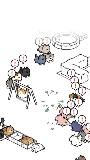 구해줄거냥? : 고양이 마을 퍼즐 screenshot
