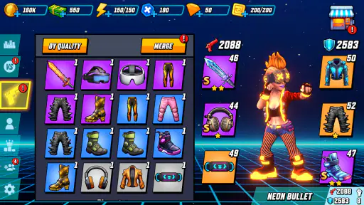 그리드 펑크 - Gridpunk 배틀로얄 3v3 PvP screenshot