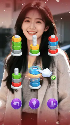글램 스크류 퍼즐 screenshot
