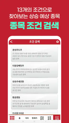 김종철 증권알파고(인공지능 차트) screenshot