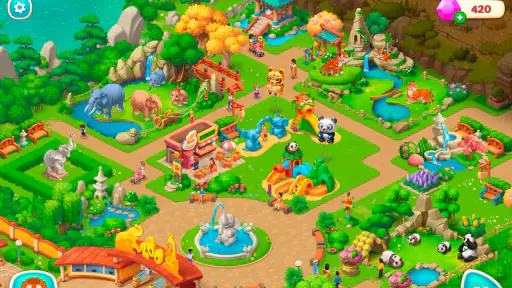 꿈의 동물원 (Wildscapes) screenshot