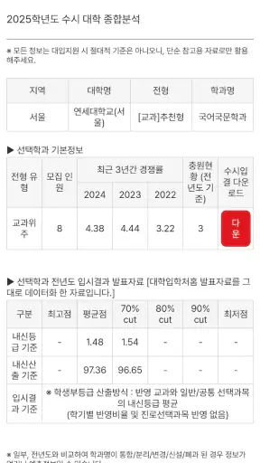 내신닷컴 screenshot