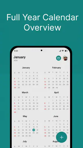 달력: 계획 및 일정 screenshot