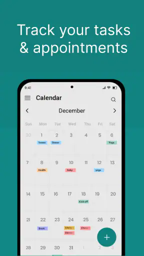 달력: 계획 및 일정 screenshot