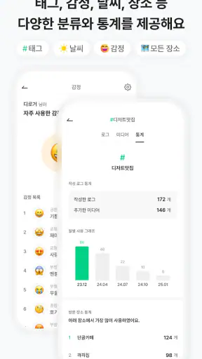 디로그 - 사진 일기, 여행 기록, 타임라인 다이어리 screenshot