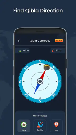 디지털 나침반 및 실시간 날씨 screenshot