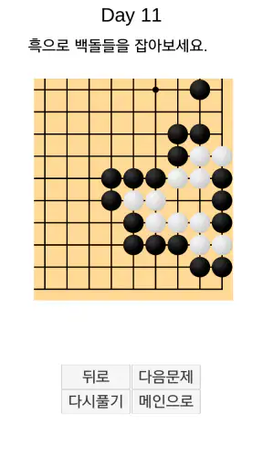 바둑배우기 (사활) screenshot