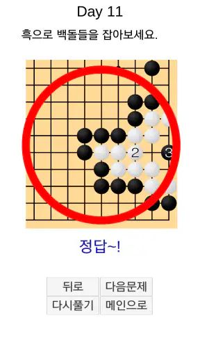 바둑배우기 (사활) screenshot