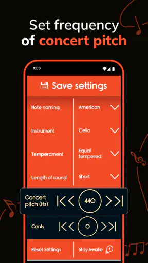 바이올린 튜너 screenshot