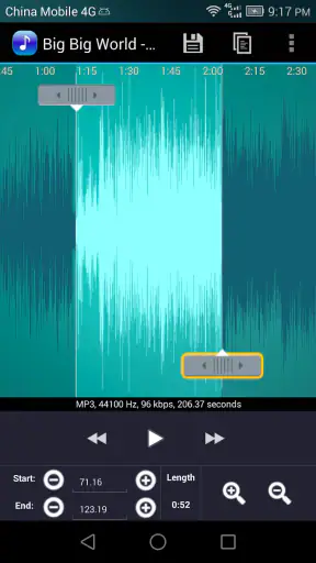 벨소리 메이커고급 판 screenshot