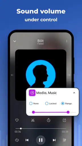 볼륨 제어 및 잠금 및 음소거 screenshot