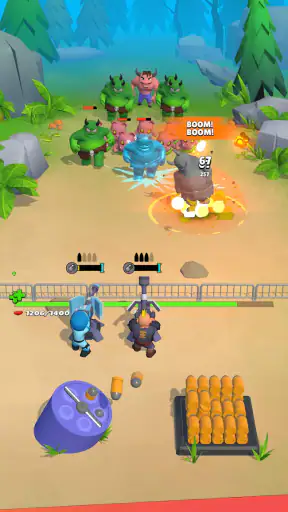 불릿 히어로즈: 타워 디펜스 게임 screenshot