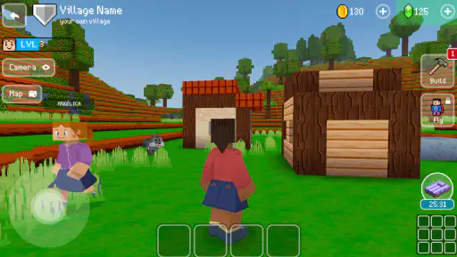 블록 크래프트 3D(Block Craft): 건설 게임 screenshot