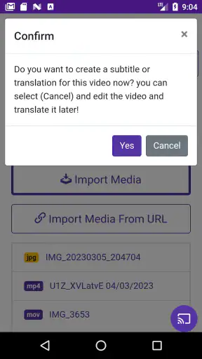 비디오 번역 & 더빙 screenshot