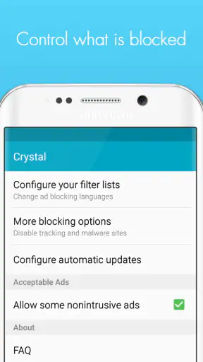 삼성 브라우저용 Crystal screenshot