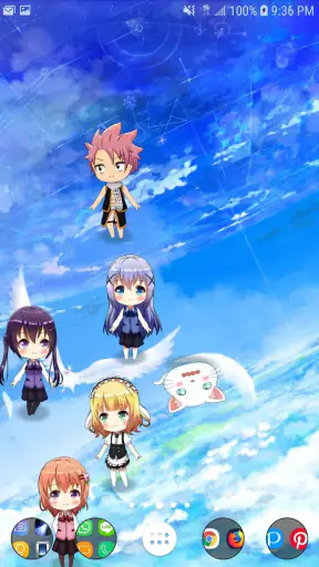 생생한 애니메이션 Live2D 바탕 화면 screenshot
