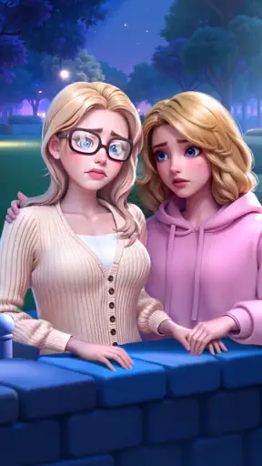 세레나의 비밀: 합성과 메이크오버 screenshot