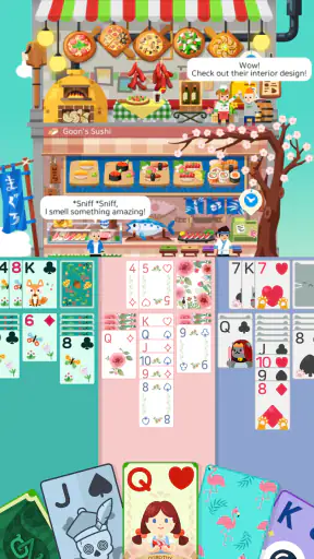 솔리테어 : 쿠킹 타워 screenshot