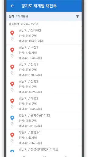 수도권 재개발 재건축 screenshot