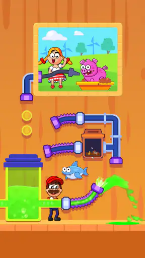 수류 레전드: 파이프 게임 screenshot