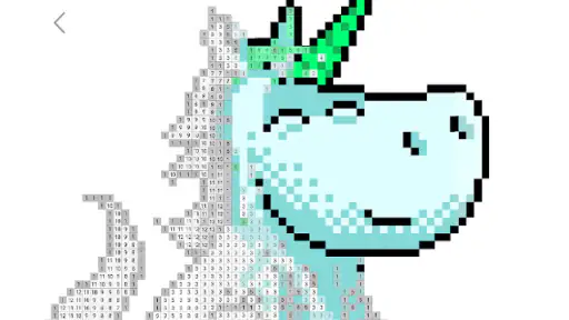 숫자별로 색칠하기: 픽셀 색칠 게임 screenshot