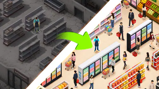 슈퍼마켓 스토리 3D screenshot