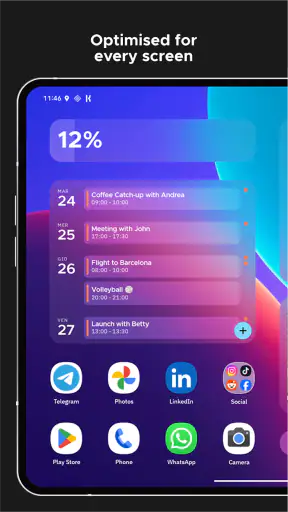 스마트런처 Smart Launcher 6-폰꾸미기 screenshot