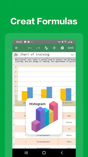 스프레드시트 편집기:엑셀 뷰어,excel 템플릿 screenshot