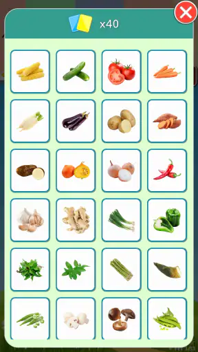 야채 플래시카드 PRO : 영어를 배우다 screenshot