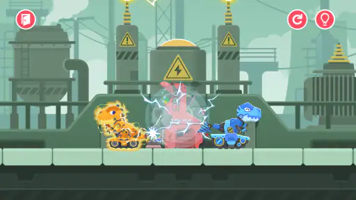어린이 코딩 게임: 공룡 트럭 프로그래밍 screenshot