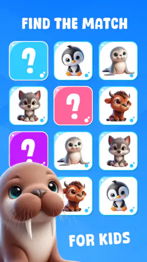 어린이를 위한 메모리 게임 screenshot