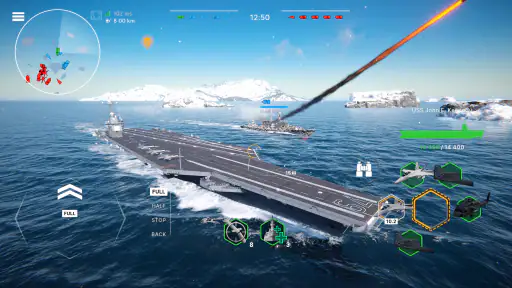 워쉽 모바일 2: 해전, 전함게임 screenshot