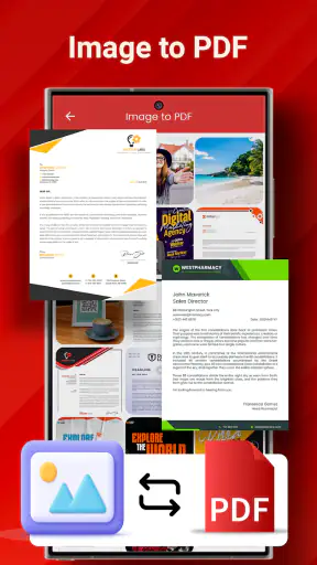 이미지를 PDF로 - PDF 리더 screenshot