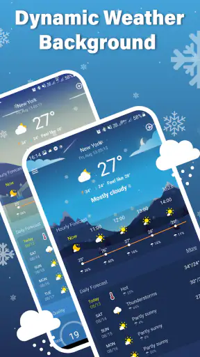 일기 예보 - 정확한 날씨 및 실시간 날씨 screenshot