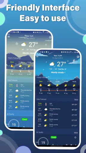 일기 예보 - 정확한 날씨 및 실시간 날씨 screenshot