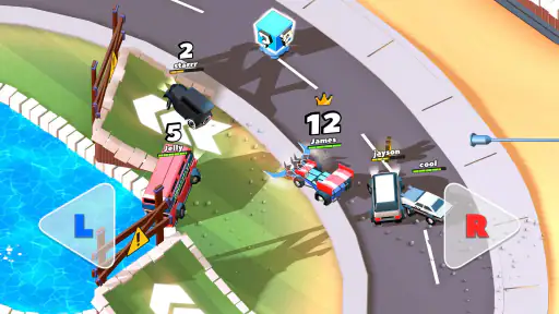 자동차 대전쟁 (Crash of Cars) screenshot