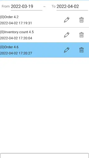 재고조사 - Scanoid screenshot