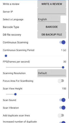 재고조사 - Scanoid screenshot